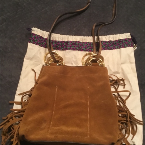 tory burch farrah fringe small tote